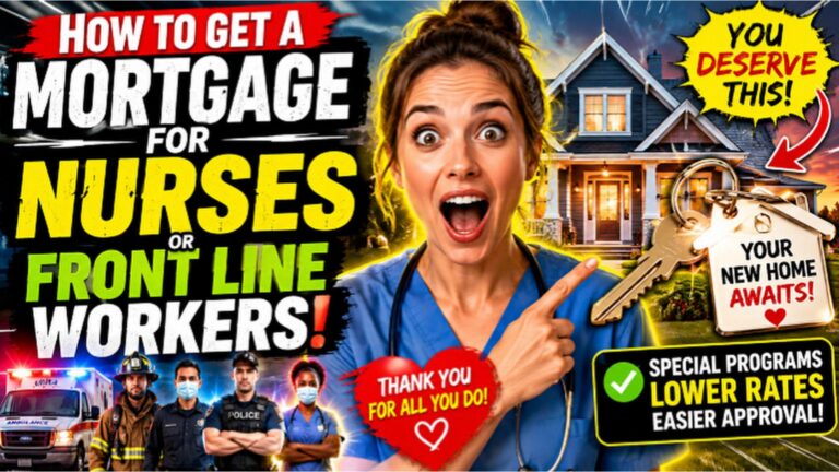 Mortgages for Nurses, healthcare and front line workers